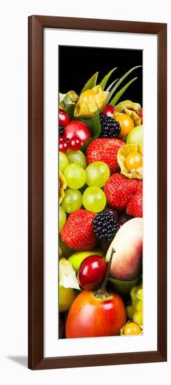 Close up of Fresh Fruits - Fruit assortments - Fruits and Vegetables-Philippe Hugonnard-Framed Photographic Print