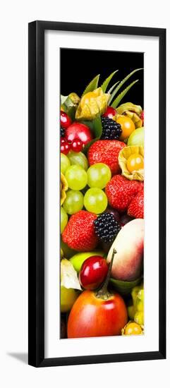 Close up of Fresh Fruits - Fruit assortments - Fruits and Vegetables-Philippe Hugonnard-Framed Photographic Print