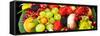 Close up of Fresh Fruits - Fruit assortments - Fruits and Vegetables-Philippe Hugonnard-Framed Stretched Canvas