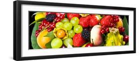 Close up of Fresh Fruits - Fruit assortments - Fruits and Vegetables-Philippe Hugonnard-Framed Photographic Print