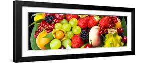 Close up of Fresh Fruits - Fruit assortments - Fruits and Vegetables-Philippe Hugonnard-Framed Photographic Print