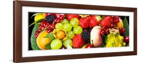 Close up of Fresh Fruits - Fruit assortments - Fruits and Vegetables-Philippe Hugonnard-Framed Photographic Print