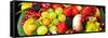 Close up of Fresh Fruits - Fruit assortments - Fruits and Vegetables-Philippe Hugonnard-Framed Stretched Canvas