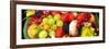 Close up of Fresh Fruits - Fruit assortments - Fruits and Vegetables-Philippe Hugonnard-Framed Photographic Print