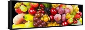 Close up of Fresh Fruits - Fruit assortments - Fruits and Vegetables-Philippe Hugonnard-Framed Stretched Canvas