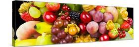 Close up of Fresh Fruits - Fruit assortments - Fruits and Vegetables-Philippe Hugonnard-Stretched Canvas