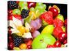 Close up of Fresh Fruits - Fruit assortments - Fruits and Vegetables-Philippe Hugonnard-Stretched Canvas