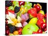 Close up of Fresh Fruits - Fruit assortments - Fruits and Vegetables-Philippe Hugonnard-Stretched Canvas