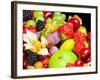 Close up of Fresh Fruits - Fruit assortments - Fruits and Vegetables-Philippe Hugonnard-Framed Photographic Print