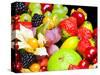 Close up of Fresh Fruits - Fruit assortments - Fruits and Vegetables-Philippe Hugonnard-Stretched Canvas