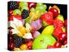 Close up of Fresh Fruits - Fruit assortments - Fruits and Vegetables-Philippe Hugonnard-Stretched Canvas