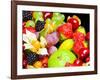 Close up of Fresh Fruits - Fruit assortments - Fruits and Vegetables-Philippe Hugonnard-Framed Photographic Print