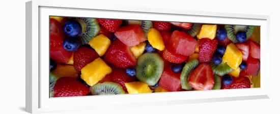 Close-Up of Fruit Salad-null-Framed Premium Photographic Print