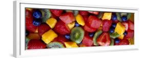 Close-Up of Fruit Salad-null-Framed Premium Photographic Print