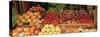 Close-up of Fruits in a Market, Rue De Levy, Paris, France-null-Stretched Canvas