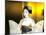 Close-up of Geisha Girl in Gold, Kyoto, Japan-Bill Bachmann-Mounted Photographic Print