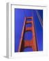Close-up of Golden Gate Bridge, San Francisco, CA-Walter Bibikow-Framed Photographic Print