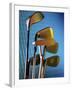 Close-up of Golf Clubs-null-Framed Premium Photographic Print