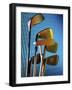 Close-up of Golf Clubs-null-Framed Photographic Print