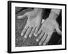 Close Up of Golfer Ben Hogan's Hands-Martha Holmes-Framed Premium Photographic Print