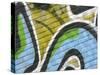 Close-up of Graffiti-null-Stretched Canvas