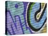 Close-up of Graffiti-null-Stretched Canvas