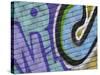 Close-up of Graffiti-null-Stretched Canvas