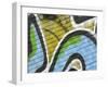 Close-up of Graffiti-null-Framed Photographic Print