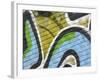 Close-up of Graffiti-null-Framed Photographic Print