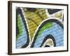 Close-up of Graffiti-null-Framed Photographic Print