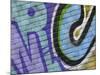 Close-up of Graffiti-null-Mounted Photographic Print