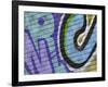 Close-up of Graffiti-null-Framed Photographic Print