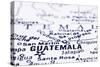 Close Up Of Guatemala On Map-mtkang-Stretched Canvas