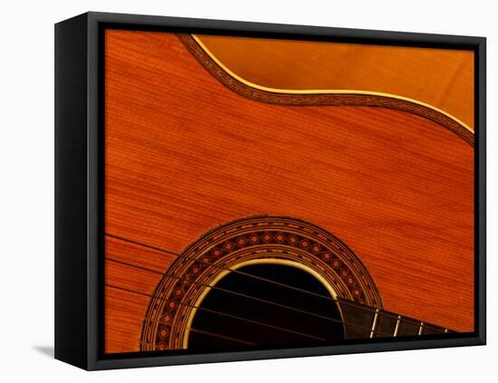 Close-up of Guitar-null-Framed Stretched Canvas