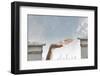 Close up of Human Hand between Bridge Gap-Sergey Nivens-Framed Photographic Print