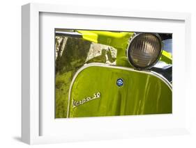 Close Up of Italian Vespa, Italy-Peter Adams-Framed Photographic Print