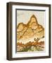 Close-Up of Jasper Stone, Rocky Butte, Oregon, USA-Dennis Kirkland-Framed Photographic Print