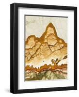 Close-Up of Jasper Stone, Rocky Butte, Oregon, USA-Dennis Kirkland-Framed Photographic Print