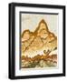 Close-Up of Jasper Stone, Rocky Butte, Oregon, USA-Dennis Kirkland-Framed Photographic Print