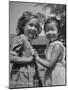 Close Up of Kindergarten Children Playing-Eliot Elisofon-Mounted Photographic Print