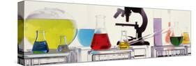 Close-up of Laboratory Equipment-null-Stretched Canvas