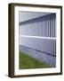 Close up of louvered facade-John Edward Linden-Framed Photo