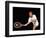 Close-up of Man Playing Tennis-Bill Bachmann-Framed Photographic Print