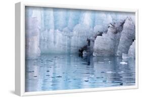 Close-Up of Margerie Glacier, Glacier Bay National Park, Alaska, USA-Jaynes Gallery-Framed Photographic Print