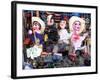 Close-Up of Marionettes for Sale at a Market Stall, Queretaro City, Queretaro State, Mexico-null-Framed Photographic Print