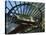 Close-up of Metropolitain (Metro) Station Entrance, Art Nouveau Style, Paris, France, Europe-Gavin Hellier-Stretched Canvas