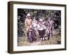 Close-Up Of Missionaries And Friends In Cameroun, Africa-1920s Magic Lantern Slide-Sunny Brook-Framed Art Print