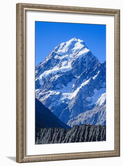 Close Up of Mount Cook-Michael-Framed Photographic Print