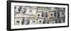 Close-Up of One Hundred Dollar Bills-null-Framed Photographic Print