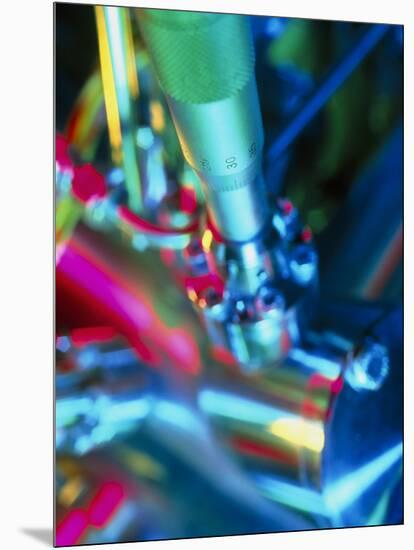 Close-up of Part of a Mass Spectrometer-Tek Image-Mounted Photographic Print